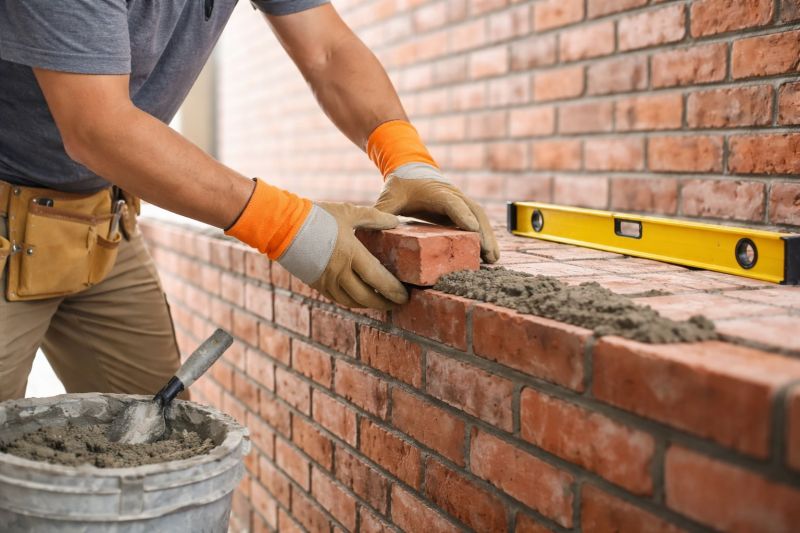 Brick Columns Installation in Boston, MA