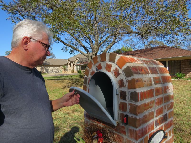 Brick Mailbox Installation