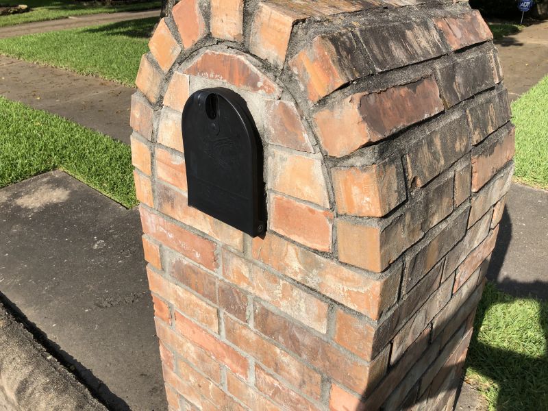 Modern Brick Mailbox Styles