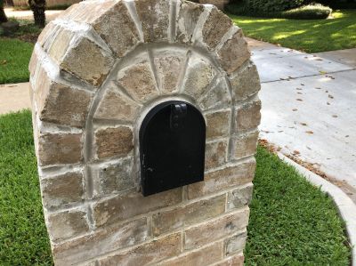 Get a Long Lasting Mailbox with Brick Installation!