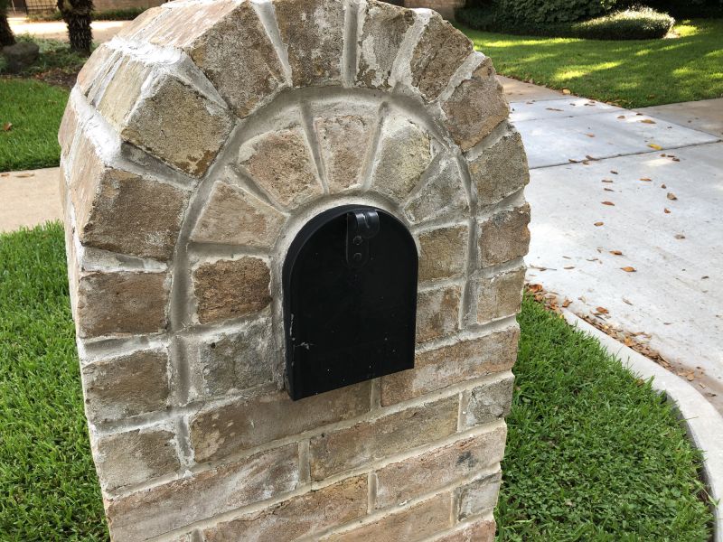 Service Locations for Brick Mailbox Installation