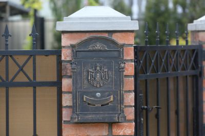 A Brick Mailbox Requires Little Maintenance!